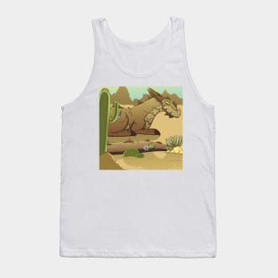 Earth Elemental Dragon Tank Top